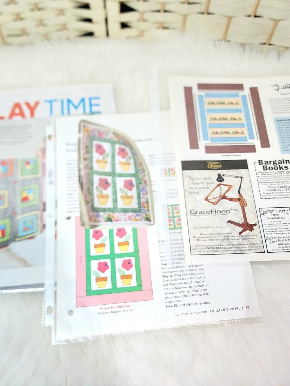 9 Quilt Patterns 1 Complete 2001 Quilting Magazine